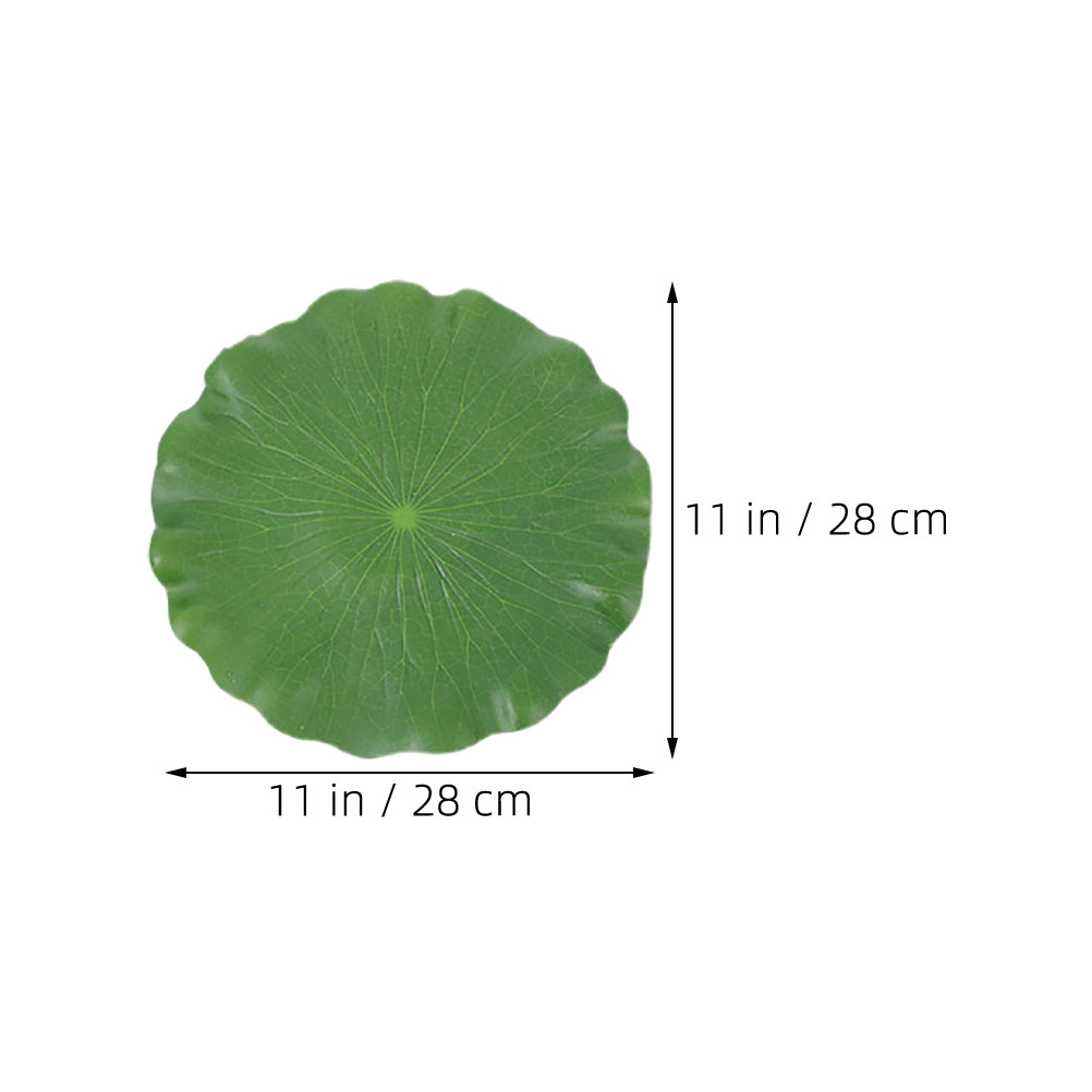 15Pcs Lifelike Lily Pads for A - Aquarium Plants ulasan dan harga