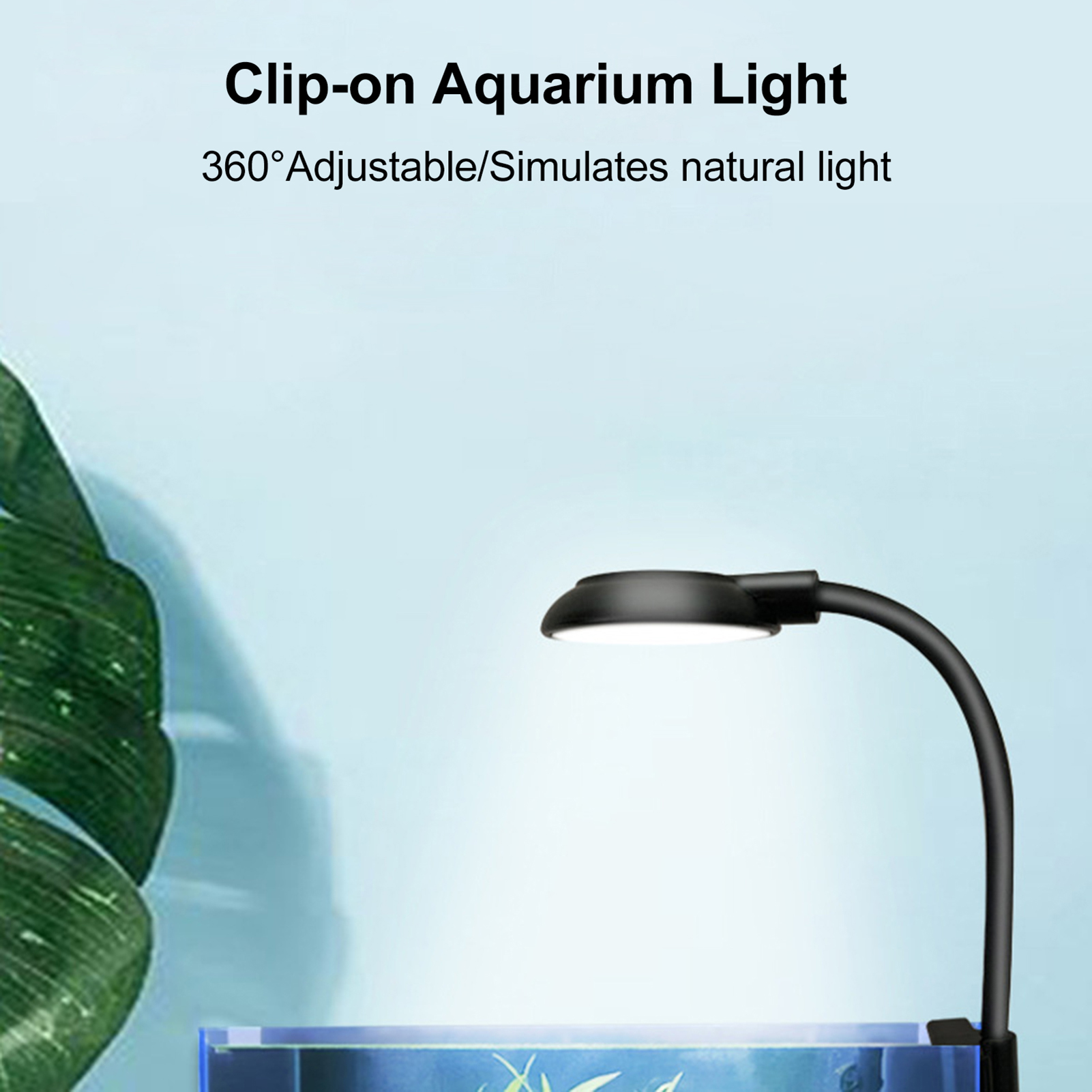 Fish  Clamp Lamp Aquarium Aqua - Aquarium Plants ulasan dan harga