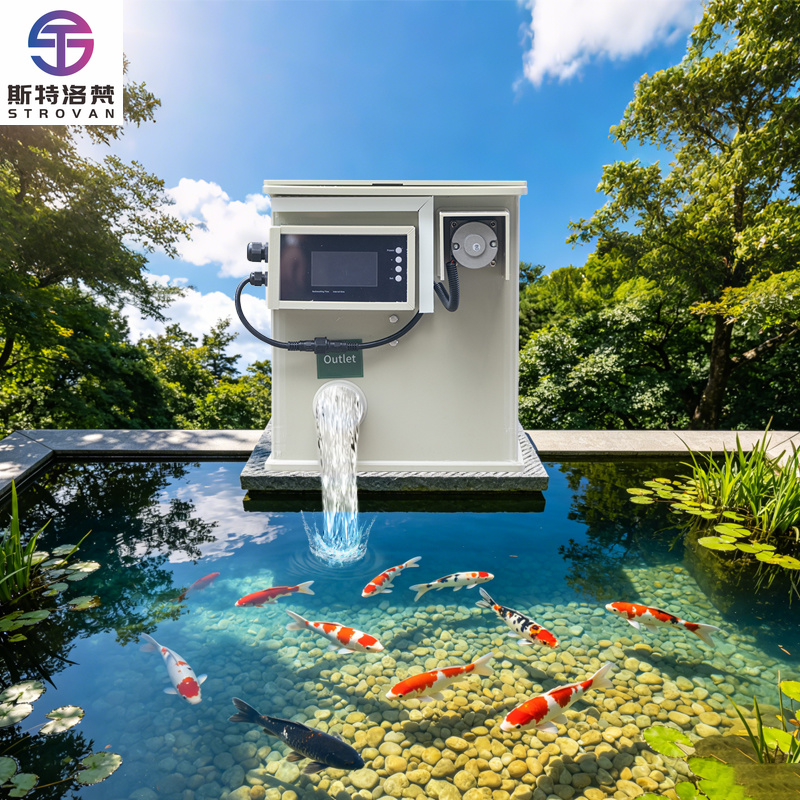 5m³/h Rotating Drum Filter Hom - Fish Aquarium Home ulasan dan harga