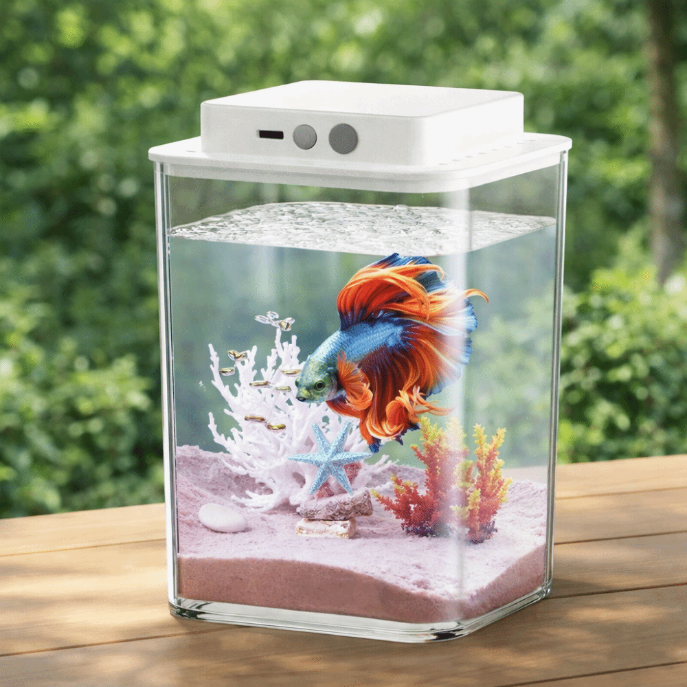 Transparent Betta Fish Tank In - Betta Fish Tank ulasan dan harga